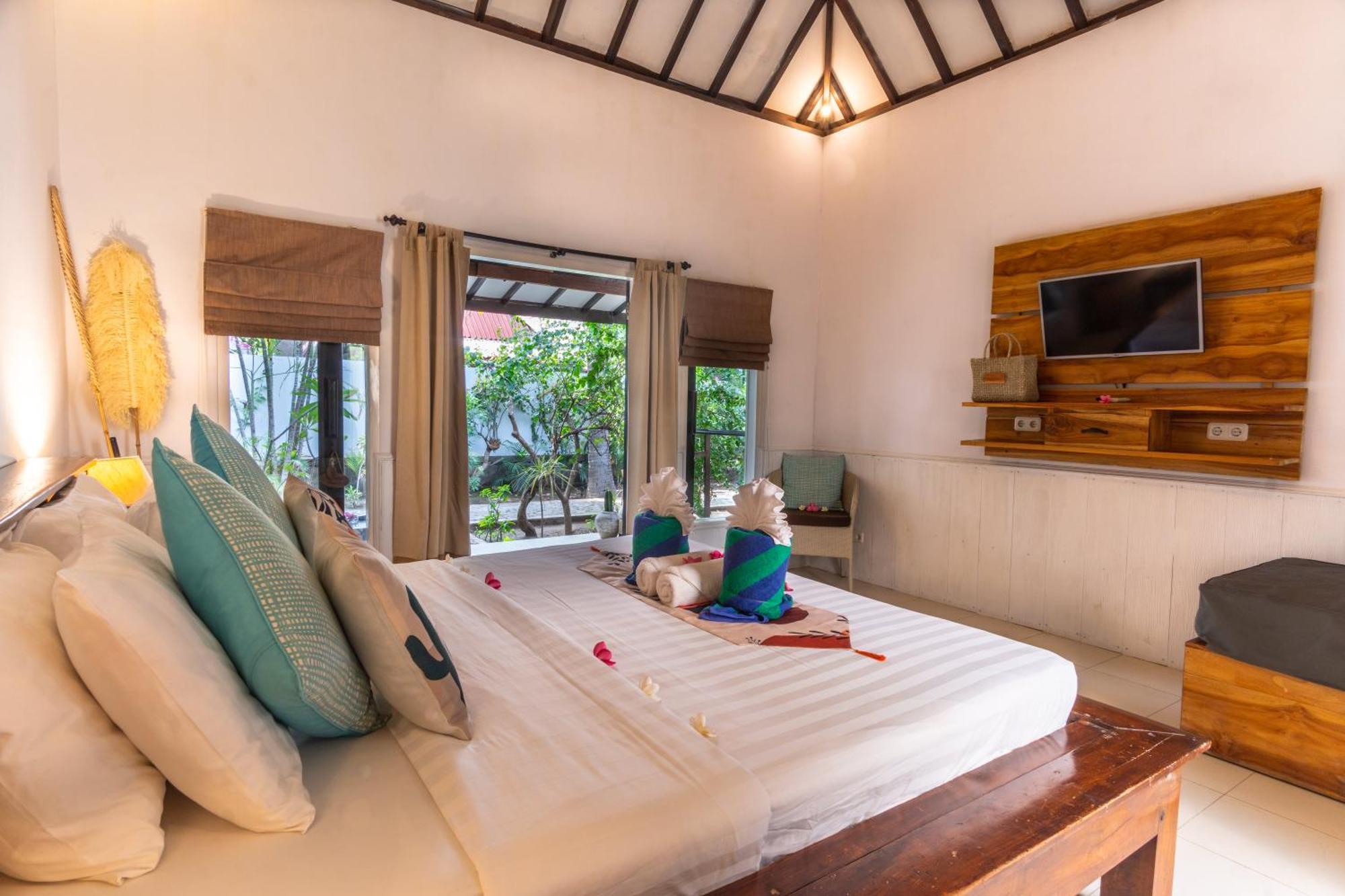 Bale Sampan Boutique Bungalows Gili Trawangan Luaran gambar