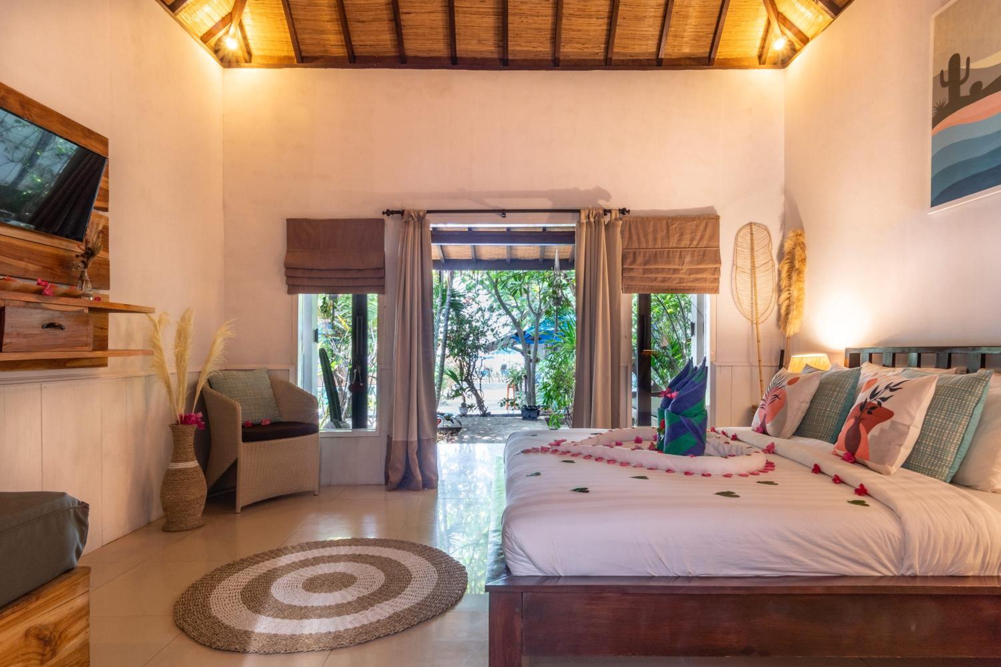 Bale Sampan Boutique Bungalows Gili Trawangan Luaran gambar