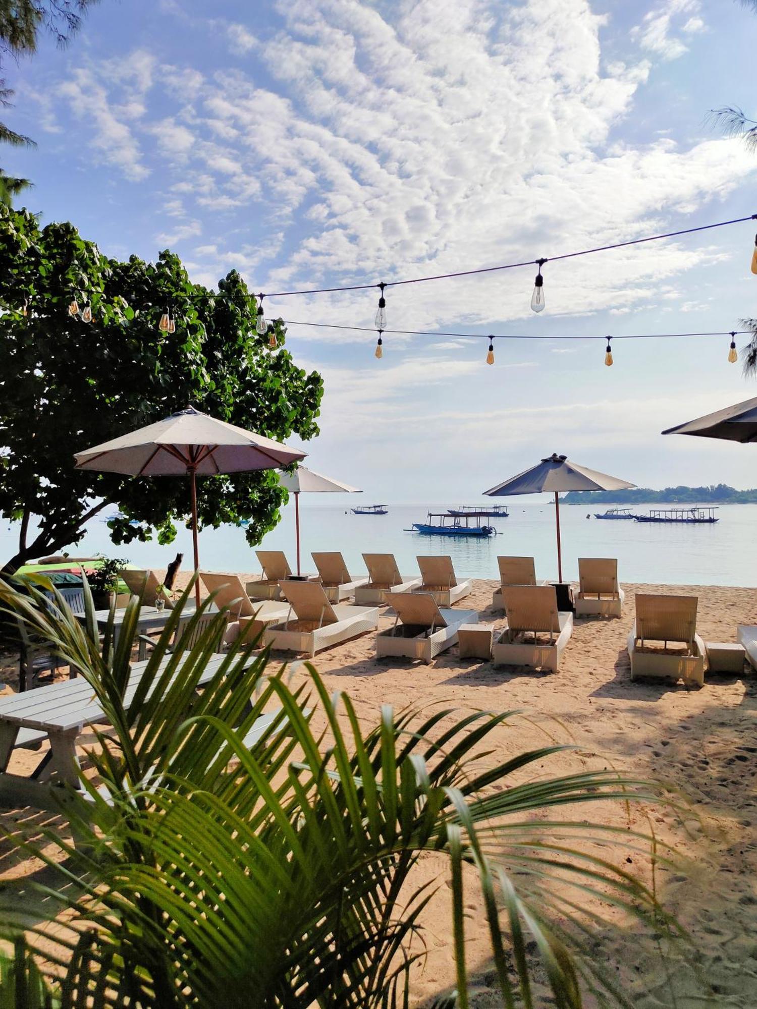 Bale Sampan Boutique Bungalows Gili Trawangan Luaran gambar
