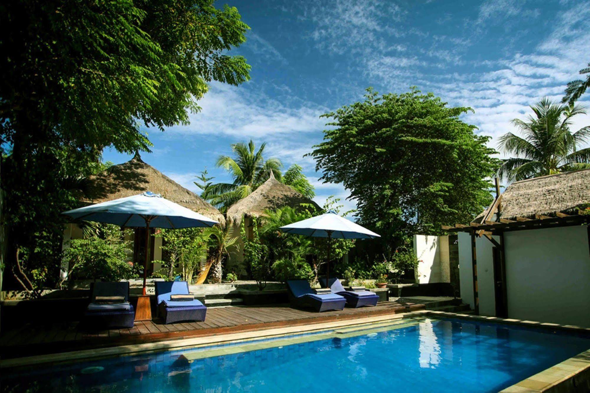Bale Sampan Boutique Bungalows Gili Trawangan Luaran gambar